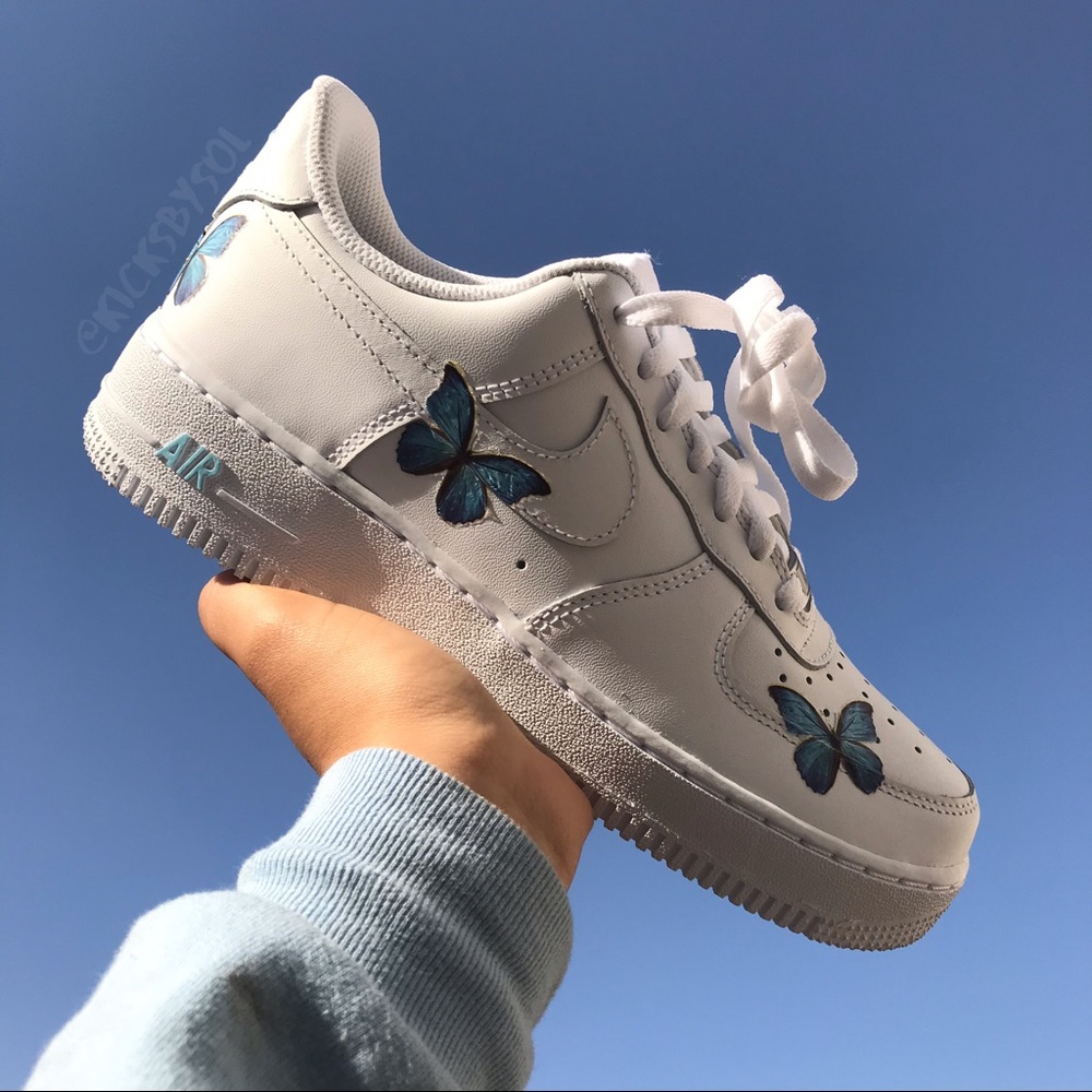 Butterfly Nike Af1 Customs